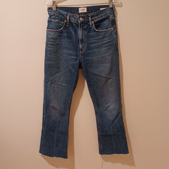 Citizens Of Humanity Denim - Citizens of Humanity Libby Relaxed Bootcut Premium Vintage Blue Jeans Hemmed 26